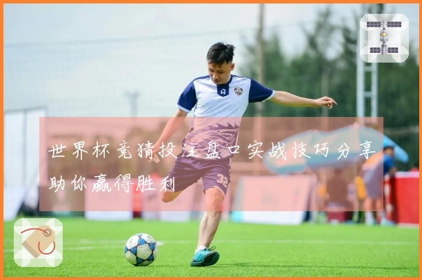 世界杯竞猜投注盘口实战技巧分享助你赢得胜利